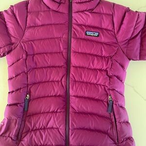 Patagonia Purple Puffer Jacket